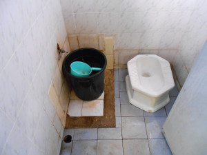 Public toilet at park