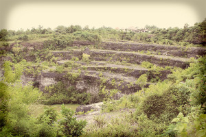 limestone cliffs