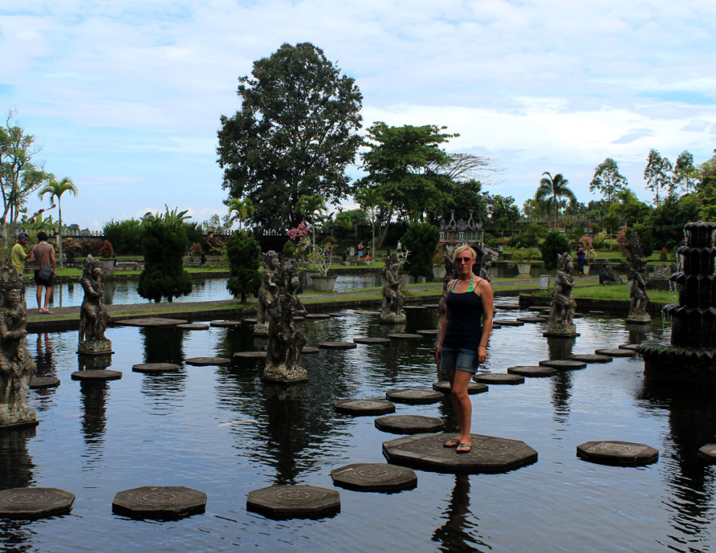 Stop at a water palace