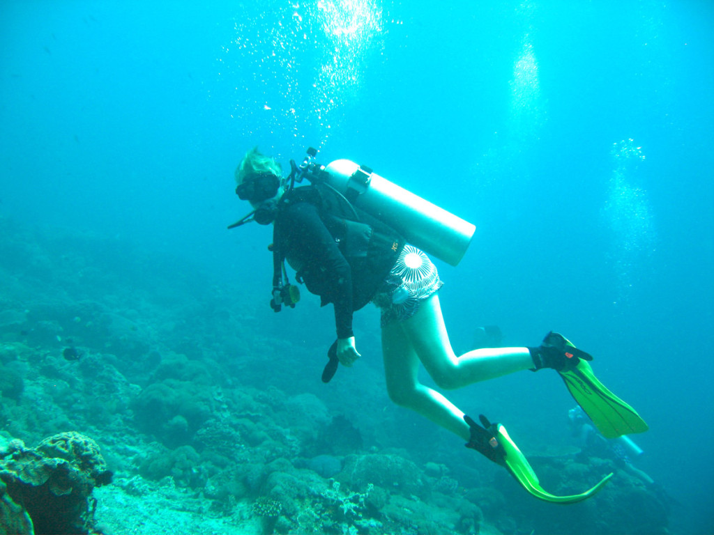 underwater mohawk