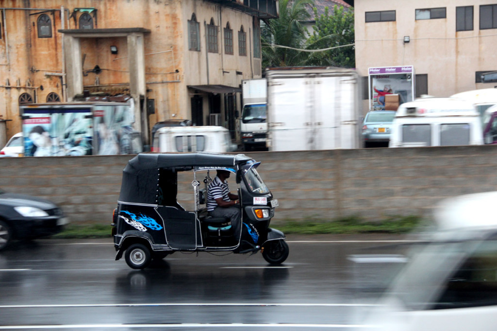 tuk-tuk in colombo - photo by aaron